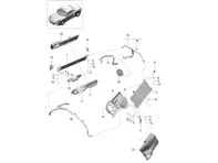 Fascetta stringitubo. Porsche 982 Boxster / Cayman 2017>> - 99965135040